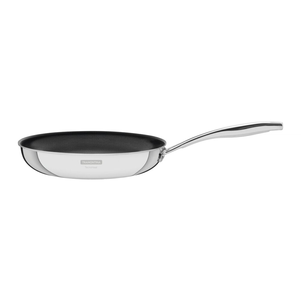 Frigideira Tramontina Grano em Aço Inox com Corpo Triplo Revestimento Interno em Antiaderente com Cabo 26 cm 2,2 L - Comercial Campeã