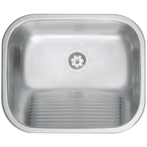 Tanque de Encaixe Hera 30 L Inox Acetinado 50×40 cm - Comercial Campeã